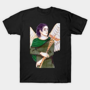 Archangel Raphael the Healer- Deep Purple T-Shirt